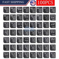 100x Capacity Sticker FOR DELL DXD9H X7K8W 14gen hard disk tray Caddy Labels US