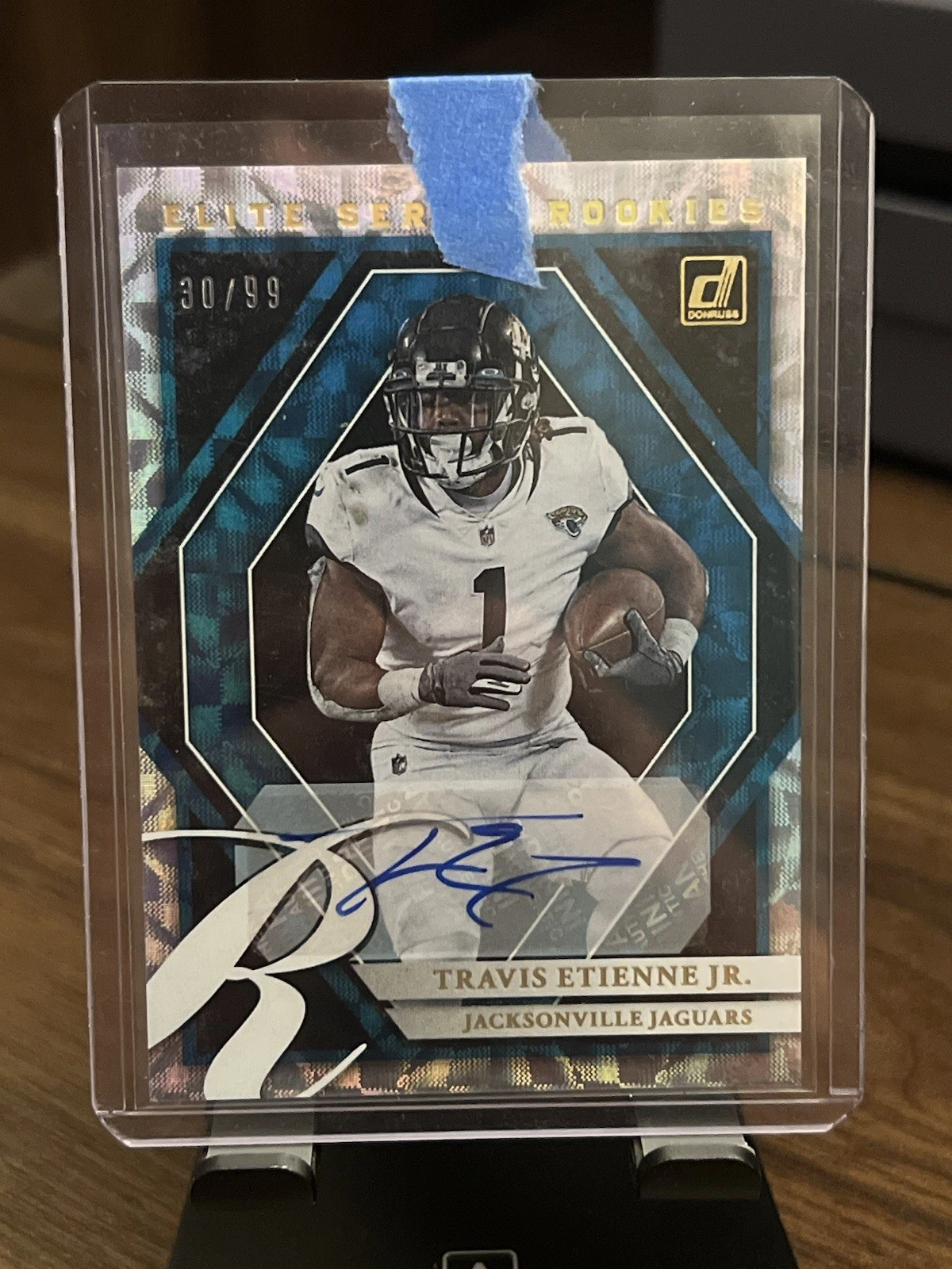 Travis Etienne Panini Donruss Elite Series Rookie #ESRTET Autograph