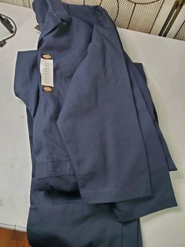 Dickies 3XL Regular Length Long Sleeve Stain Release Dark Blue Coveralls  image 2