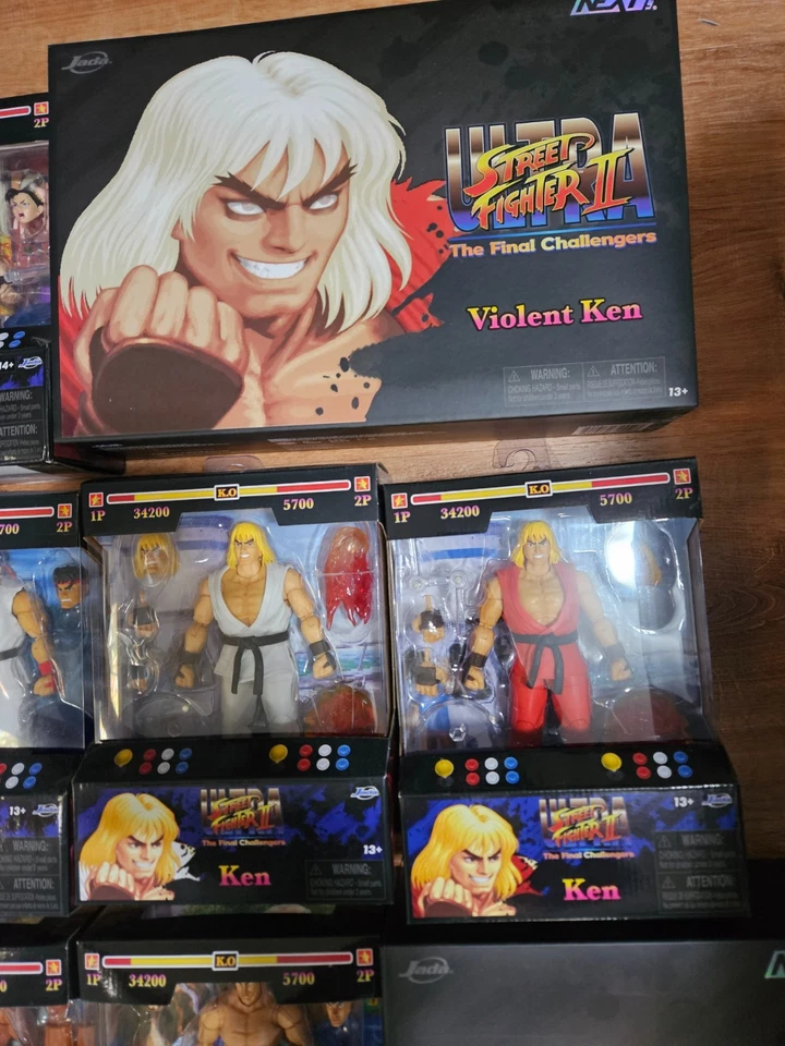 Jada Street Fighter Lote 12 Todos Sellados - 6 Figuras Exclusivas - Por favor revise la foto Foto 3 de 4