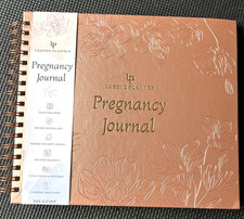 Legend Planner Pregnancy Journal  Memory Book 11 in. x 9 1/2 in Rose Gold