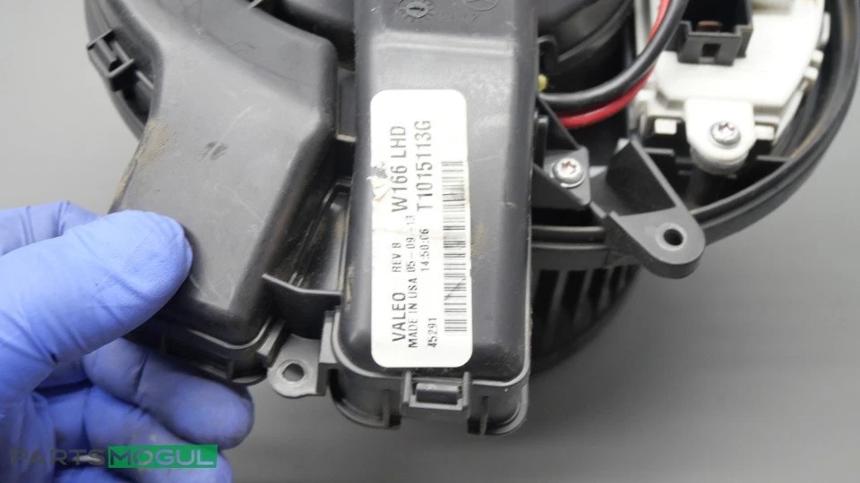 Ventilador de motor soplador aire acondicionado aire acondicionado Mercedes-Benz GL450 GL550 2013-2016 T1015113G fabricante de equipos originales Foto 3 de 4