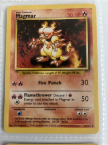 Pokémon Cards Lot of 9 Non-holo Common Basic Vintage - Picture 8 of 12