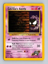 Sabrina's Gastly Gym Challenge 96/132 Unlimited LP Pokemon 2000