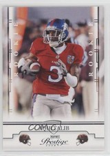 2008 Prestige Rookie Aqib Talib #109 sq1