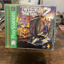 Twisted Metal 2 PS1 Greatest Hits Sony PlayStation 1 CIB manual/reg. card