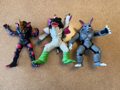 Mighty Morphin Power Rangers 3 Evil Aliens VINTAGE