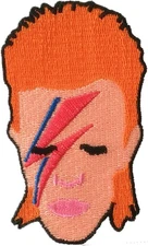 Patch - C&D Visionary - David Bowie Aladdin Sane 2.5"x4" Iron-On Embroidered