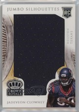 2014 Crown Royale Jumbo Silhouettes Retail Holofoil 37/99 Jadeveon Clowney 0i1b