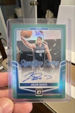2024-25 Panini Optic - Signature Series Jalen Suggs,  #SS-24 Green Prizm /49