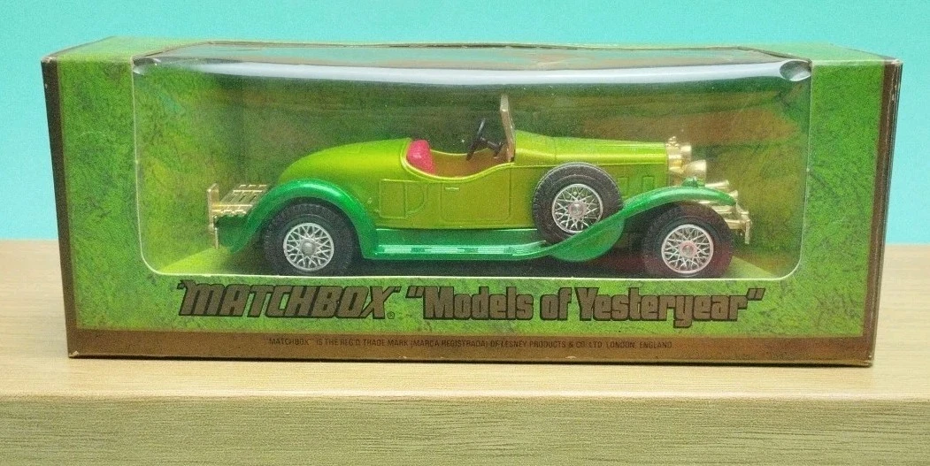 MATCHBOX LESNEY MODELS OF YESTERYEAR FORD A 1930 TOBLERONE - JAUNE Y-22