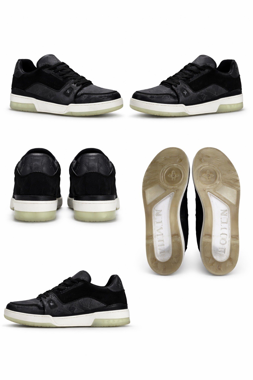Louis Vuitton LV Trainer Monogram Eclipse Black S… - image 7