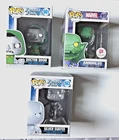 Funko POP Marvel Fantastic Four's Dr Doom 561, Annihilus 917, Silver Surfer 563