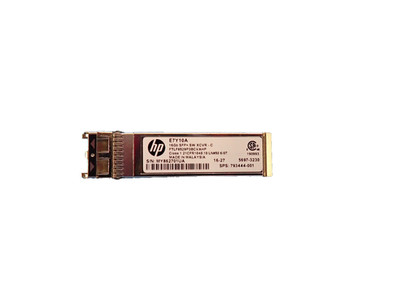 Lot of 8 HP FTLF8529P3BCVAHP SFP,16G SW Multi-Mode Fiber Optic Module, 793444-00