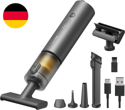 HOTO Handstaubsauger Akku 20000Pa Starke Saugkraft, 4-In-1-Kabelloser Autostaubs