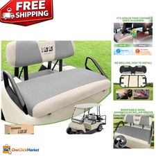 Breathable Golf Cart Seat Covers for EZGO TXT/RXV - Secure Fit, Easy to Maintain