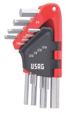 SERIE SET KIT CHIAVE ESAGONALE CHIAVI ESAGONALI IN POLLICI 8 PZ USAG 280 P/S8