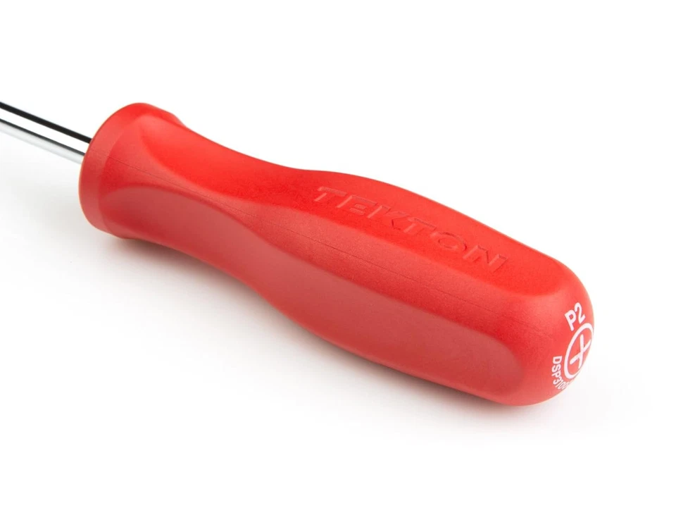 TEKTON Hard-Handle Screwdriver Set, 2-Piece (#2, 1/4 in) |DRV42001 | Made in USA - Image 2 of 4