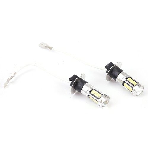 2*H3 LED Fog Light Bulbs Conversion Kit Super Bright Canbus 6000K White 100W - Bild 6 von 15