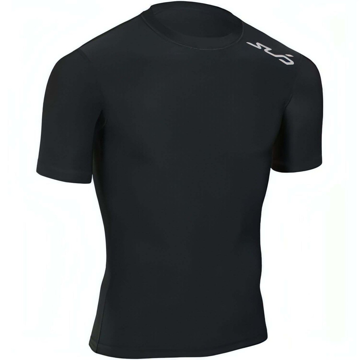Sub Sports Cold Thermal Junior Compression Top Black Short Sleeve