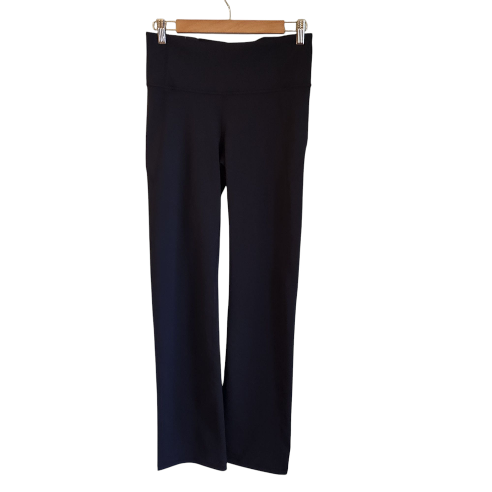 Under Armour Womens Medium Black Reflect Hi Rise Boot Cut Workout Pants