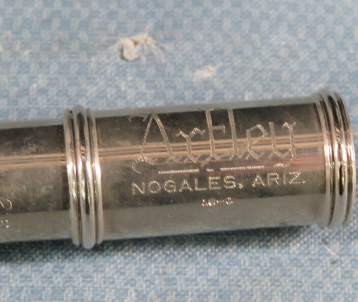 Artley 18-0 Silver-Plated Flute, USA, with case, Good
