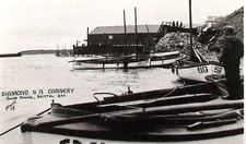 Diamond NN Cannery South Naknek Bristol Bay AK Fishing Boats RPPC  1930s