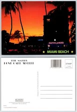 Miami Beach Art District CLEVELANDER Florida Postcard c171