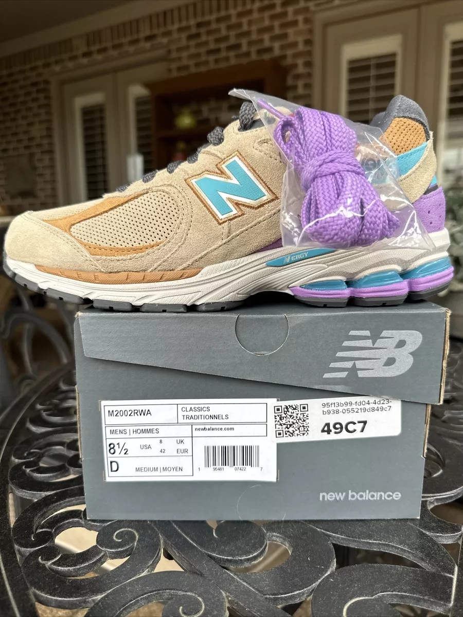 NEW BALANCE M2002RWA 2002R 2002 J. CREW INCENSE HELIOTROPE BEIGE