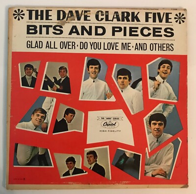 The Dave Clark Five Bits And Pieces Vinyl LP Capitol 1964 Glad All Over