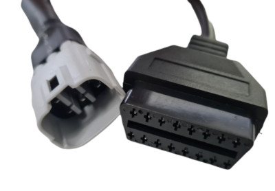 Adapter für Suzuki 6 Pin OBD zu OBD2 Bike Diagnose Auslesen Stecker #D54