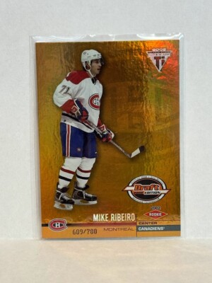 Mike Ribeiro 2001-02 Private Stock Titanium Draft Edition Rookie # 140 ...