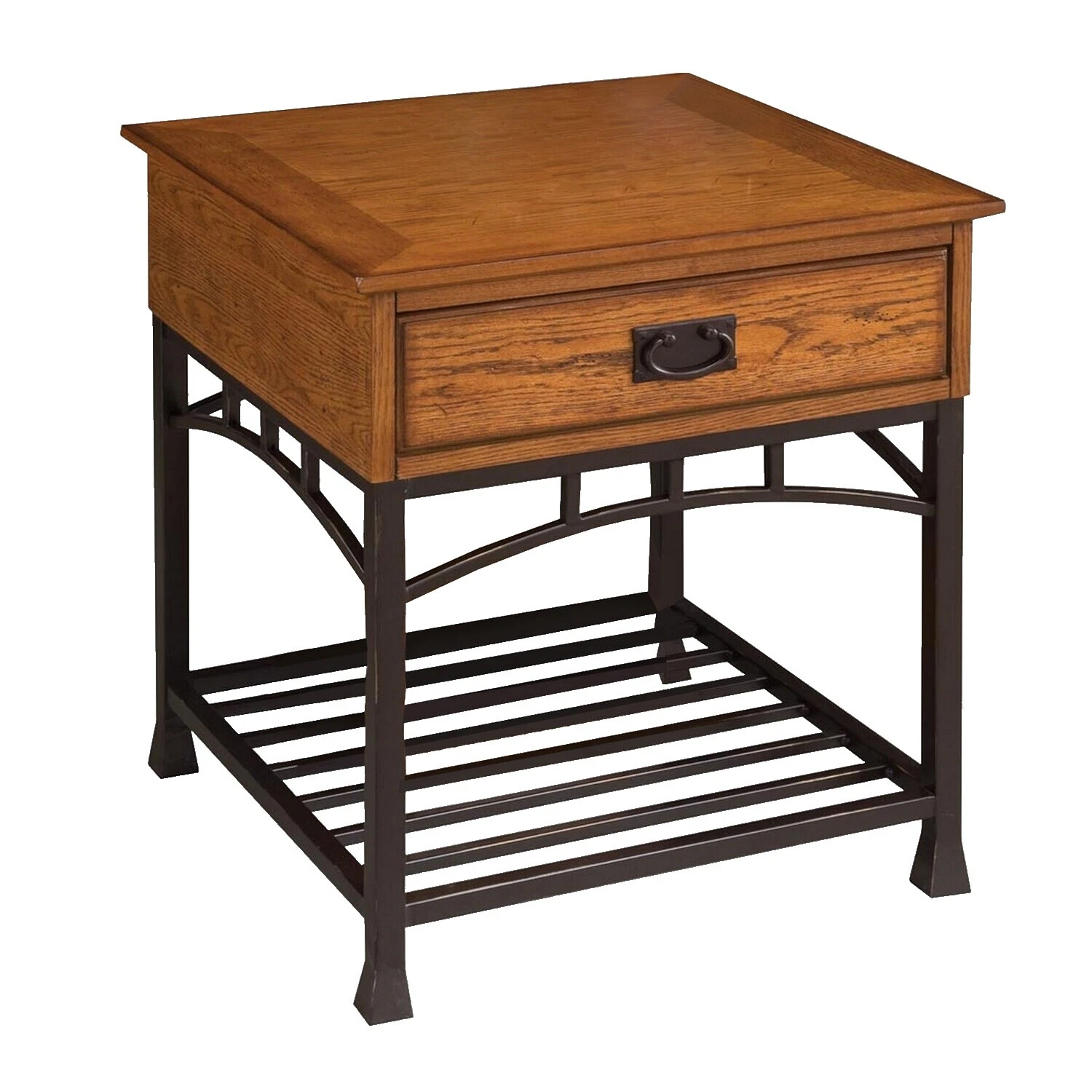 Mimbre marrón mesas cuadradas