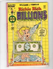 Harvey World Comics Richie Rich Billions Volume 1 Book #19 VF