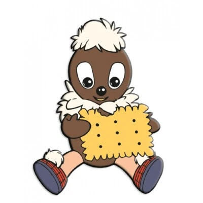 TRÖTSCH-VERLAG Unser Sandmännchen Magnet Pittiplatsch mit Keks Pinwandmagnet