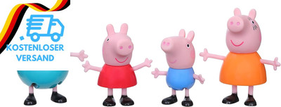 Peppa Pig Peppa S Adventures Wutz Figuren 4Er-Pack Spielzeug, Der Familie in Ihr