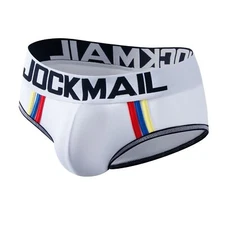 JOCKMAIL Men Low Rise Breathable Jockstrap Underwear Boxer Briefs Pouch Panties