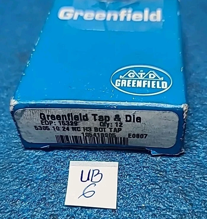 GREENFIELD 10-24 NC HS 4 PIEZAS Foto 3 de 3