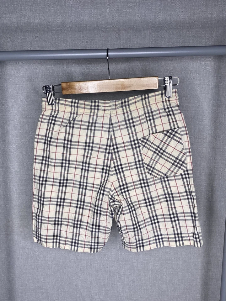 Bermuda de natação Burberry London infantil juvenil 10 anos Nova Check juvenil - Imagem 2 de 4