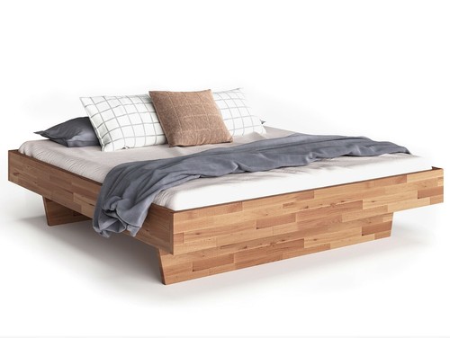 Massivholzbett Wangenbett Futonbett Schwebendes Bett ohneKT LÖWENBETT Holz Buche - Bild 24 von 38