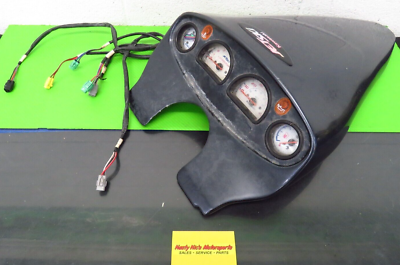 1998 KAWASAKI ZXI 1100 CLUSTER HOOD SPEEDOMETER TACHGAUGE