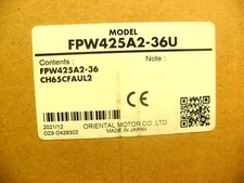 Oriental Motor FPW425A2-36U  washdown gear motors are watertight, dust-resistan