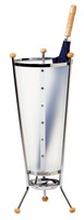 Unilux London Umbrella Stand Removable Drip Tray Plated Steel Wooden Trim 15 Ref Unilux London Umbrella Stand Removable Drip Tray Plated Steel Wooden Trim 15 Ref