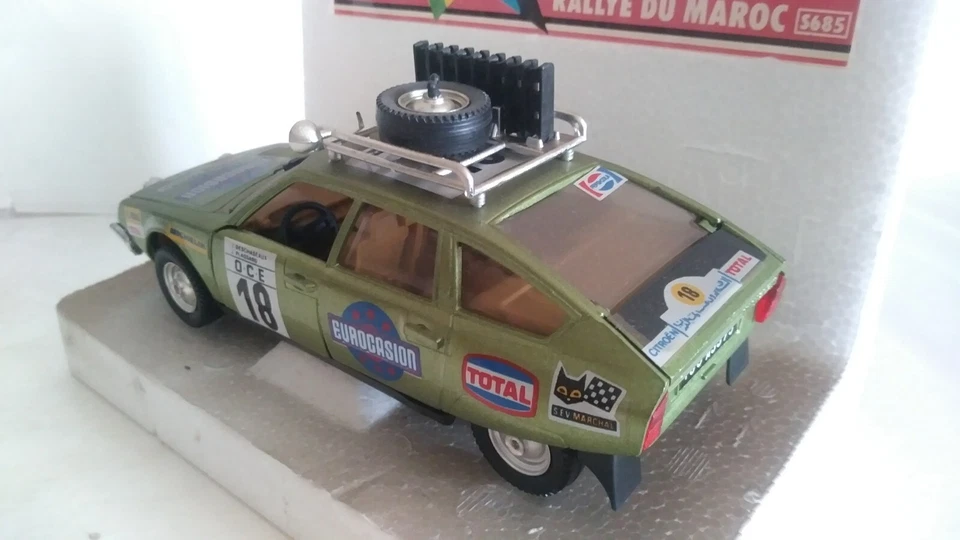 CITROEN CX 2200RALLYE DU MAROC POLISTIL SCALA 1/25 - Immagine 4 di 4