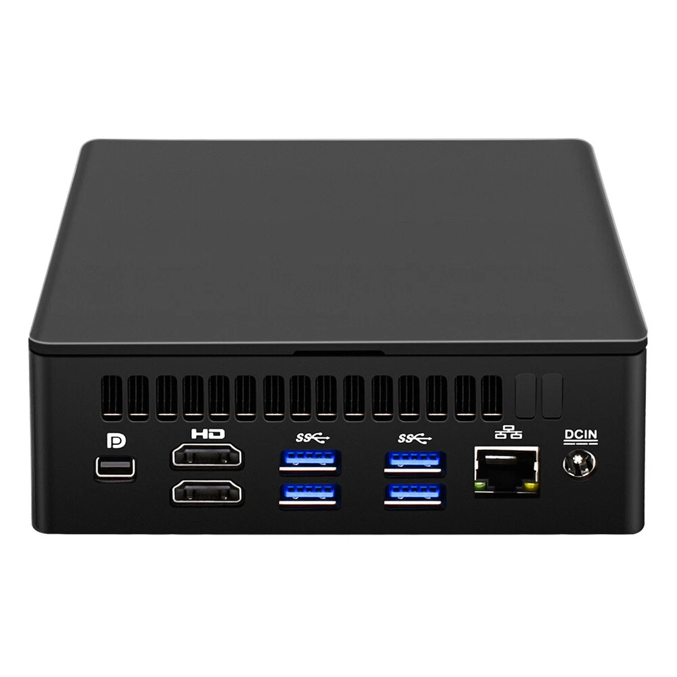 Intel i7-1260P Windows 11 Pro Mini PC NUC 32/64GB RAM 1/2TB NVMe 4K/8K HDMI DP - Image 3 of 4