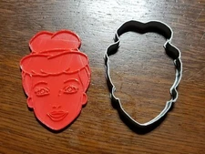 Cinderella Cookie Cutter/Disney Princess Cookie Cutter/Fondant Cutter/Playdoh Cu