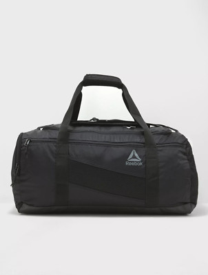REEBOK X6813 Active Enhanced Black Gym Duffel Bag | eBay