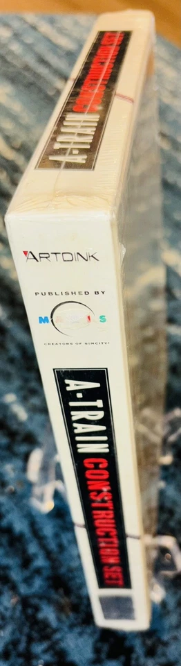 A-TRAIN CONSTRUCTION SET - COMPUTER GAME - 3.5 & 5.25 Disc- New Sealed IBM - Image 3 of 4