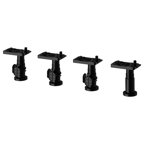 Renueva Tus Muebles: Patas De Plástico IKEA 122628 (4 Pies) - Fáciles De Instalar