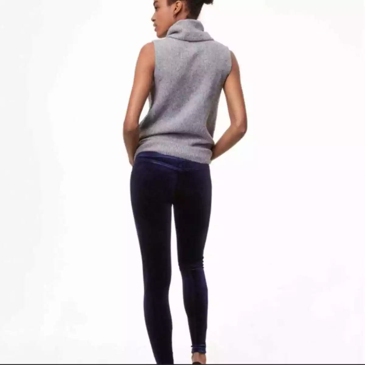 Loft clearance velvet leggings